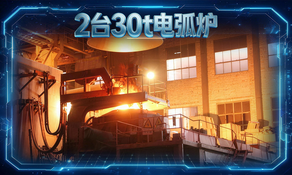 2台30吨电弧炉