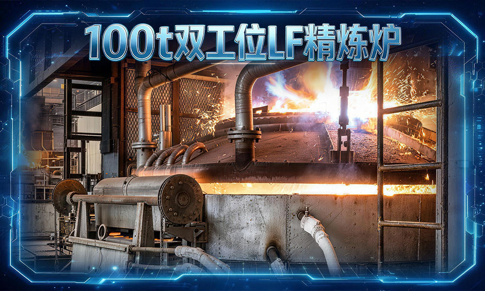 100吨双工位LF精炼炉
