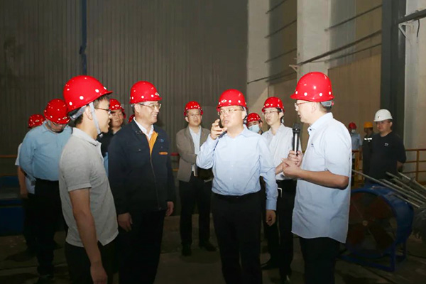 领导组莅临长城铸钢厂进行调研